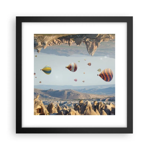 Poszter fehér keretben - Itt minden lehetséges - 30x30 cm