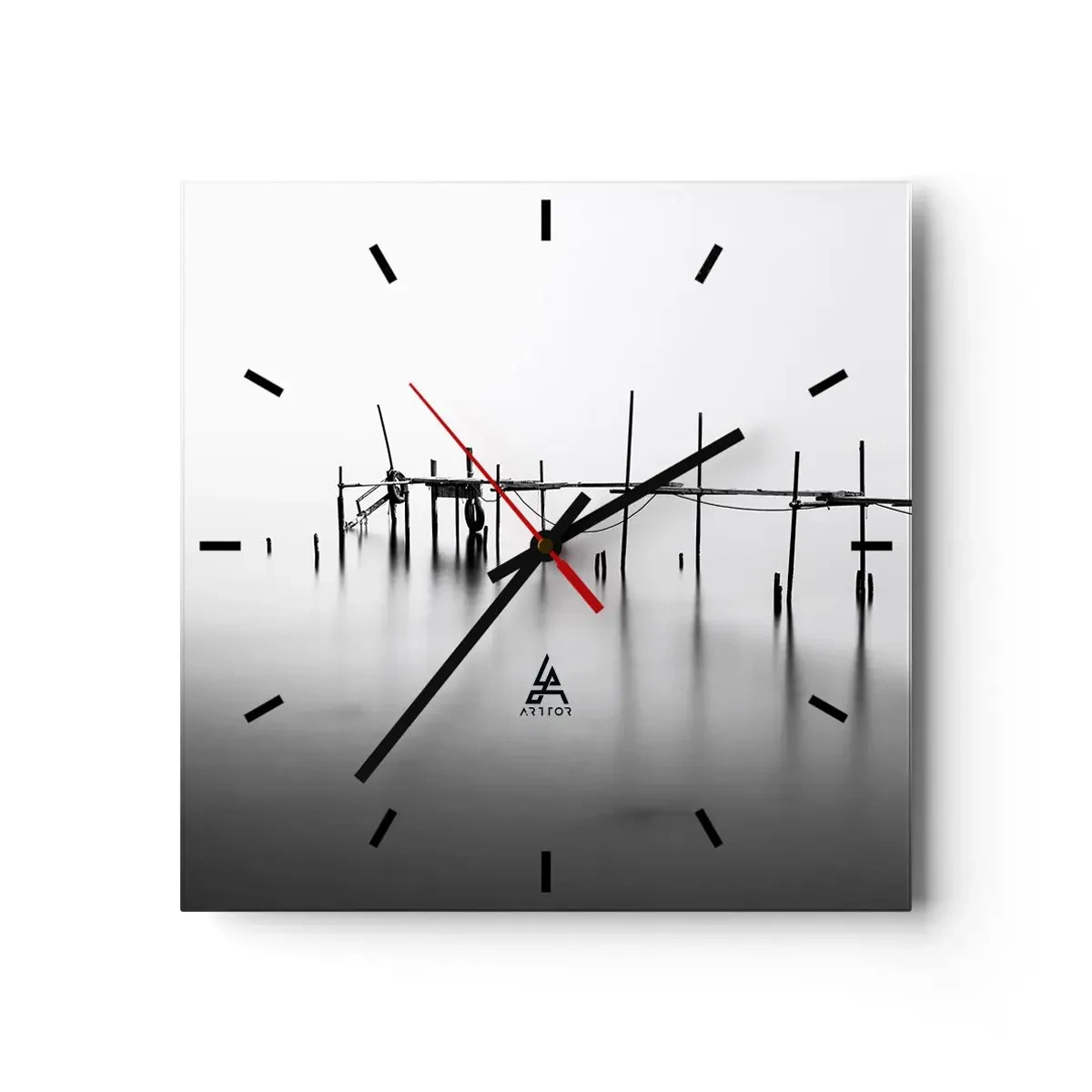 Falióra, Óra - Mi van, ha nincs világ? - 40x40 cm