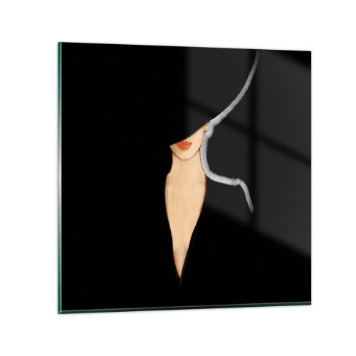 Üveg kép - Elegancia és stílus - 30x30 cm