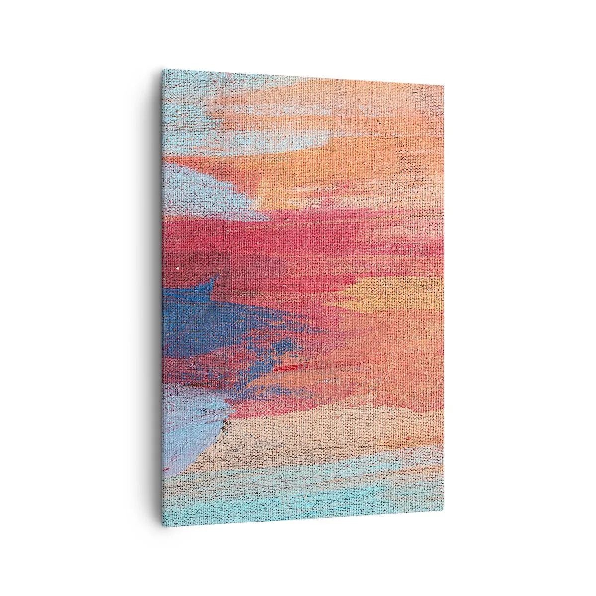 Vászonkép - Szivárványon kiúszva - 70x100 cm