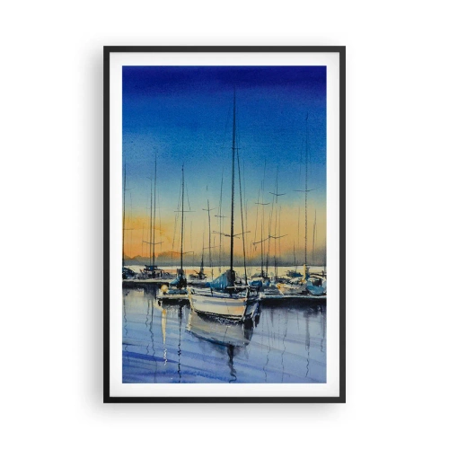 Poszter fehér keretben - Egy szép nap vége - 61x91 cm