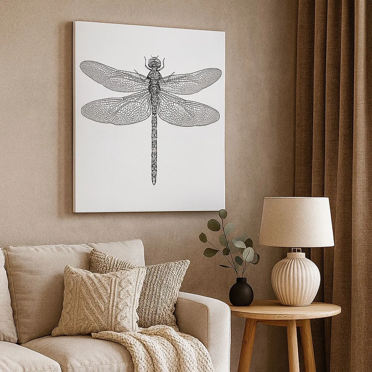 Vászonkép - A természet precizitása - 30x30 cm