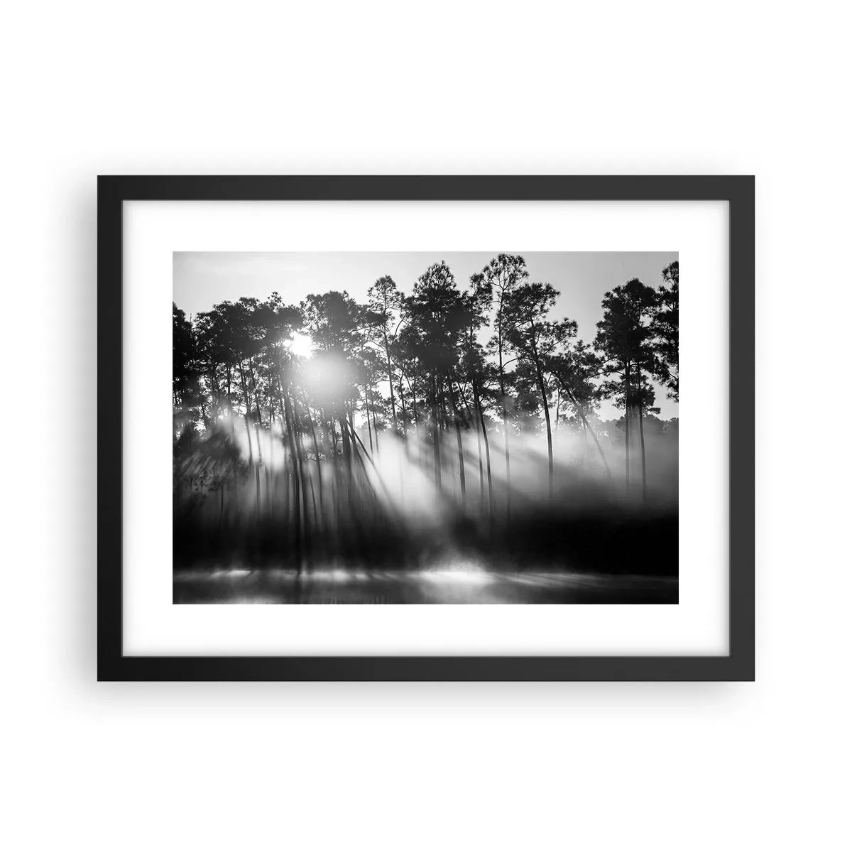 Poszter fehér keretben - Megállíthatatlan nap - 40x30 cm