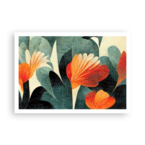 Poszter - A trópusok forrósága és a zöldellő hűvösség - 100x70 cm