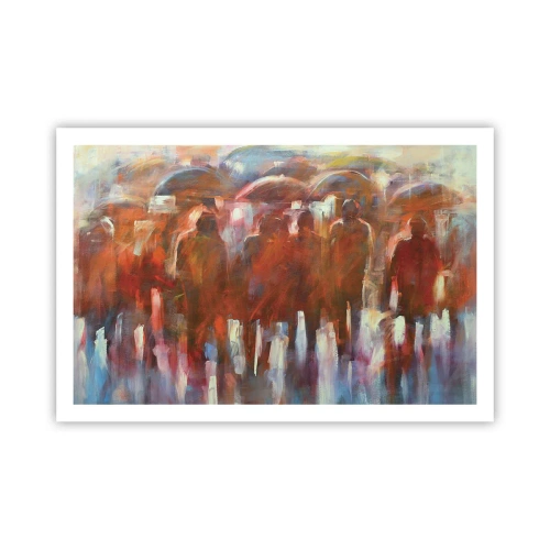 Poszter - Egyenlőek esőben és ködben - 91x61 cm