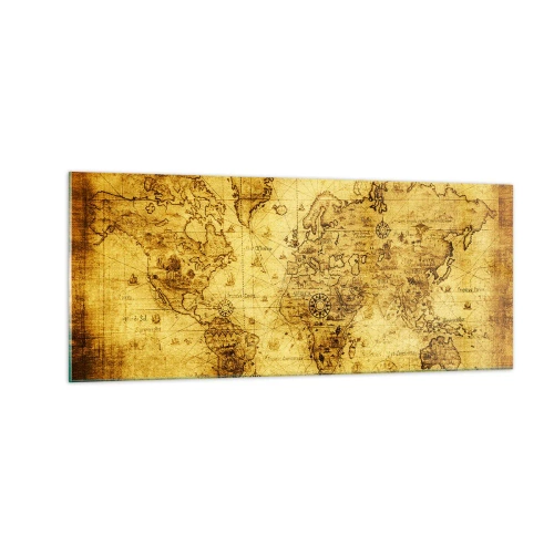 Üveg kép - Furcsa ez a világ - 100x40 cm