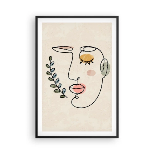 Poszter fehér keretben - Meglelt nyugalom - 61x91 cm