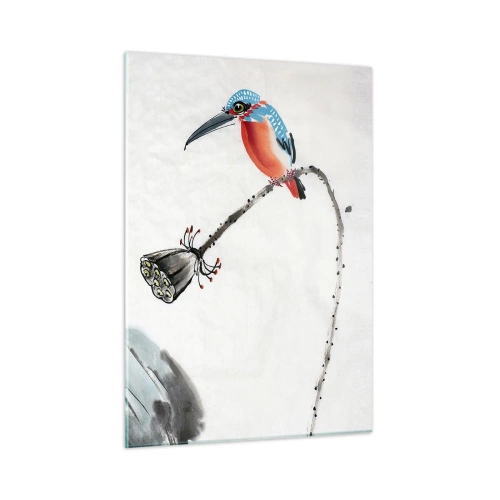 Üveg kép - A rét élete - 50x70 cm