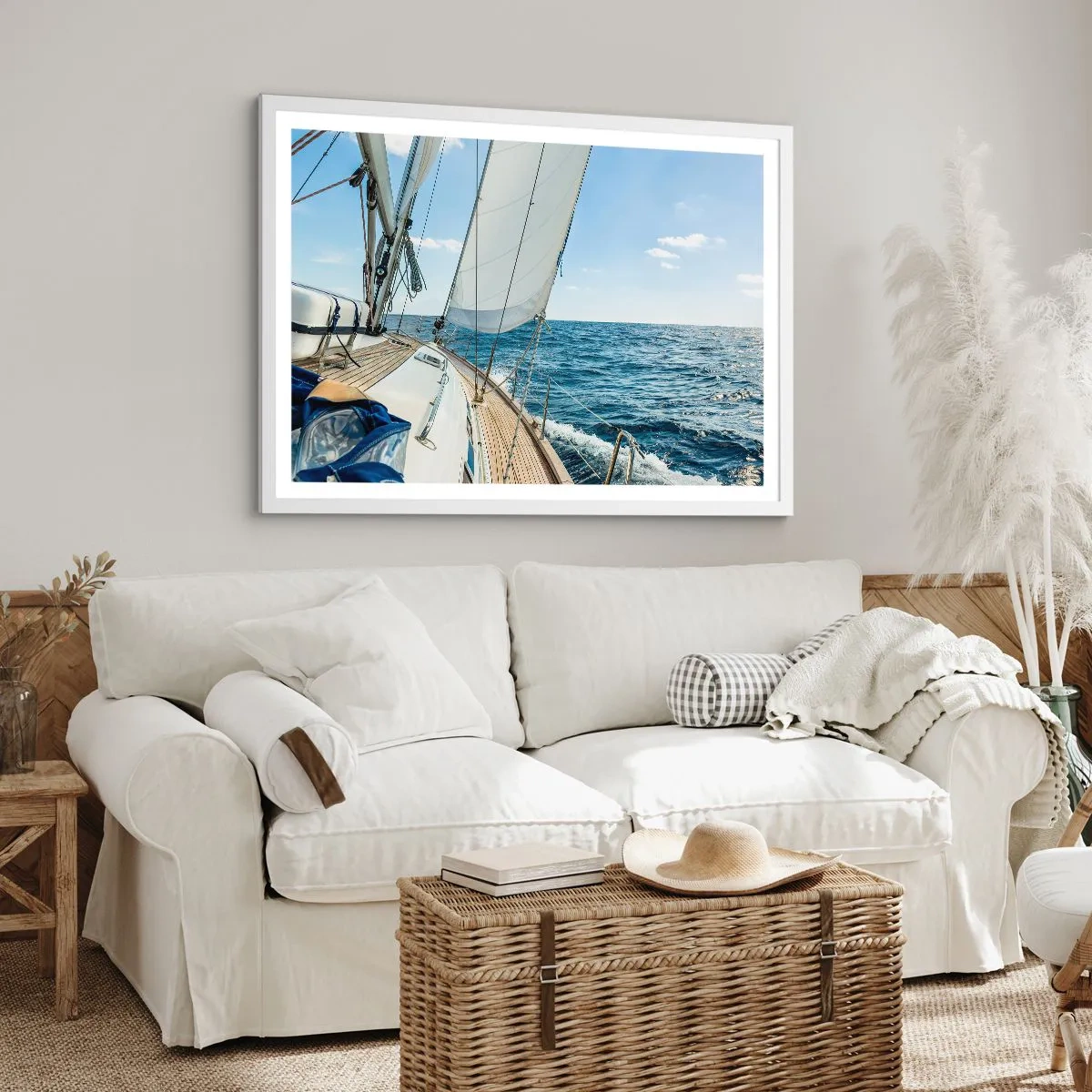 Poszter fekete keretben - Ó, kaland - 100x70 cm