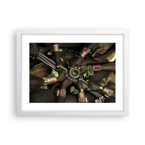 Poszter fekete keretben - Együtt vagyunk - 40x30 cm