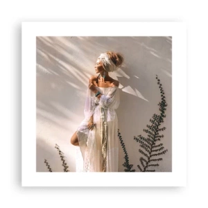 Poszter - A nap és a lány - 40x40 cm