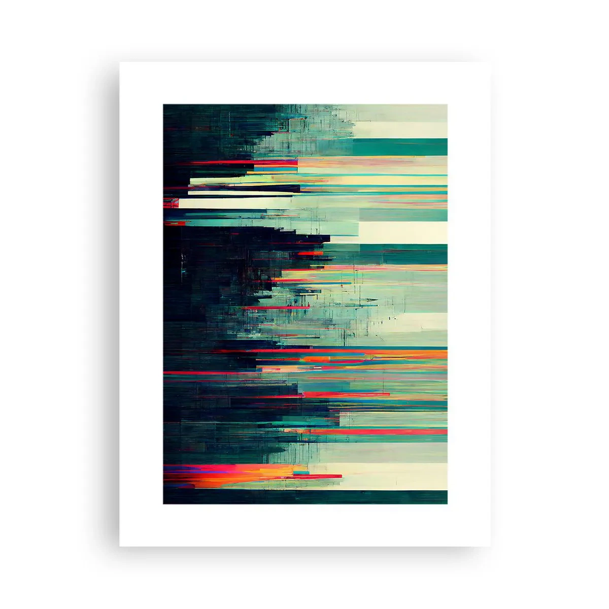 Poszter - Futurisztikus város - 30x40 cm