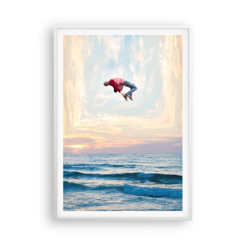 Poszter fekete keretben - Egy másik dimenzióba - 70x100 cm