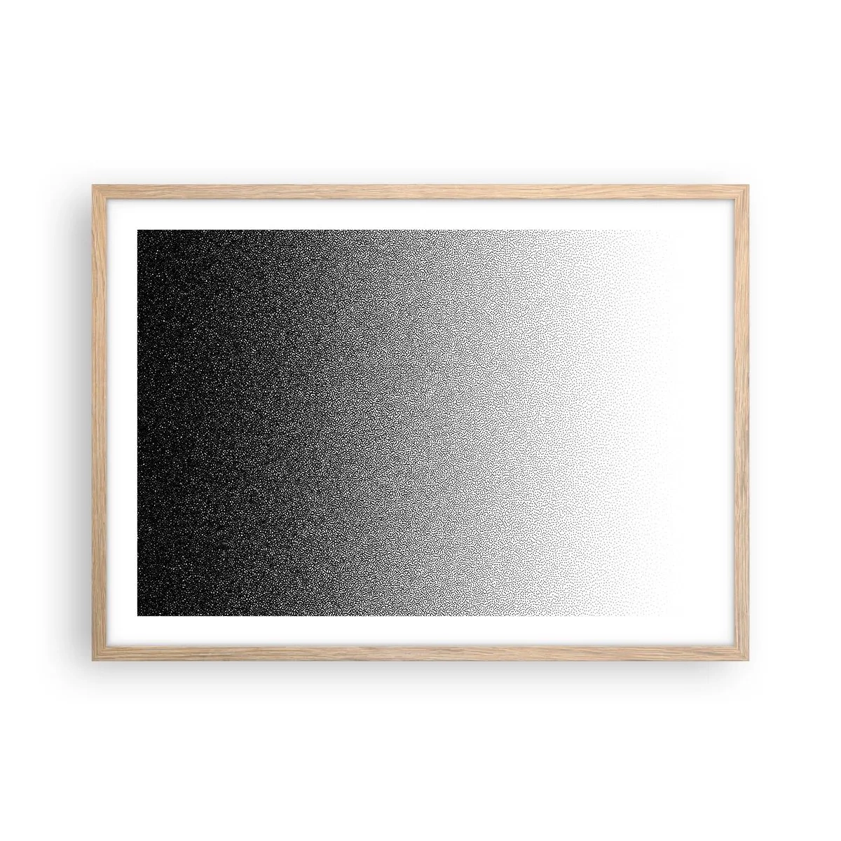 Poszter világos tölgy keretben - A fény felé - 70x50 cm