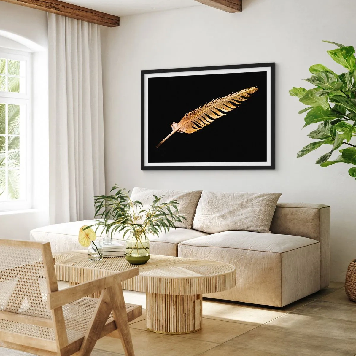Poszter fehér keretben - Tökéletes tollal ellátva - 91x61 cm