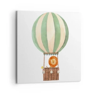 Vászonkép - Leon utazásai - 50x50 cm