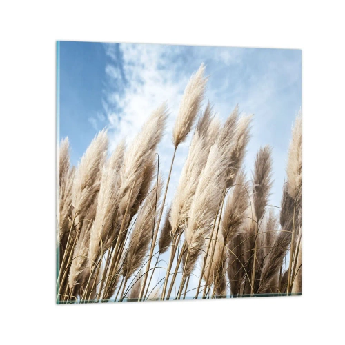 Üveg kép - Napos és szeles simogatás - 30x30 cm