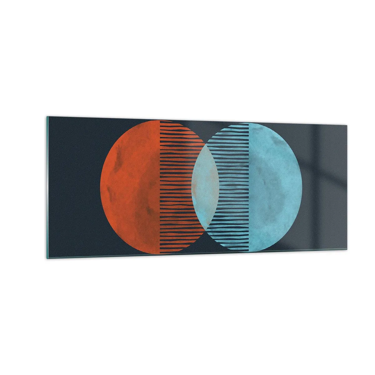 Üveg kép - Csillagászati fantázia - 100x40 cm