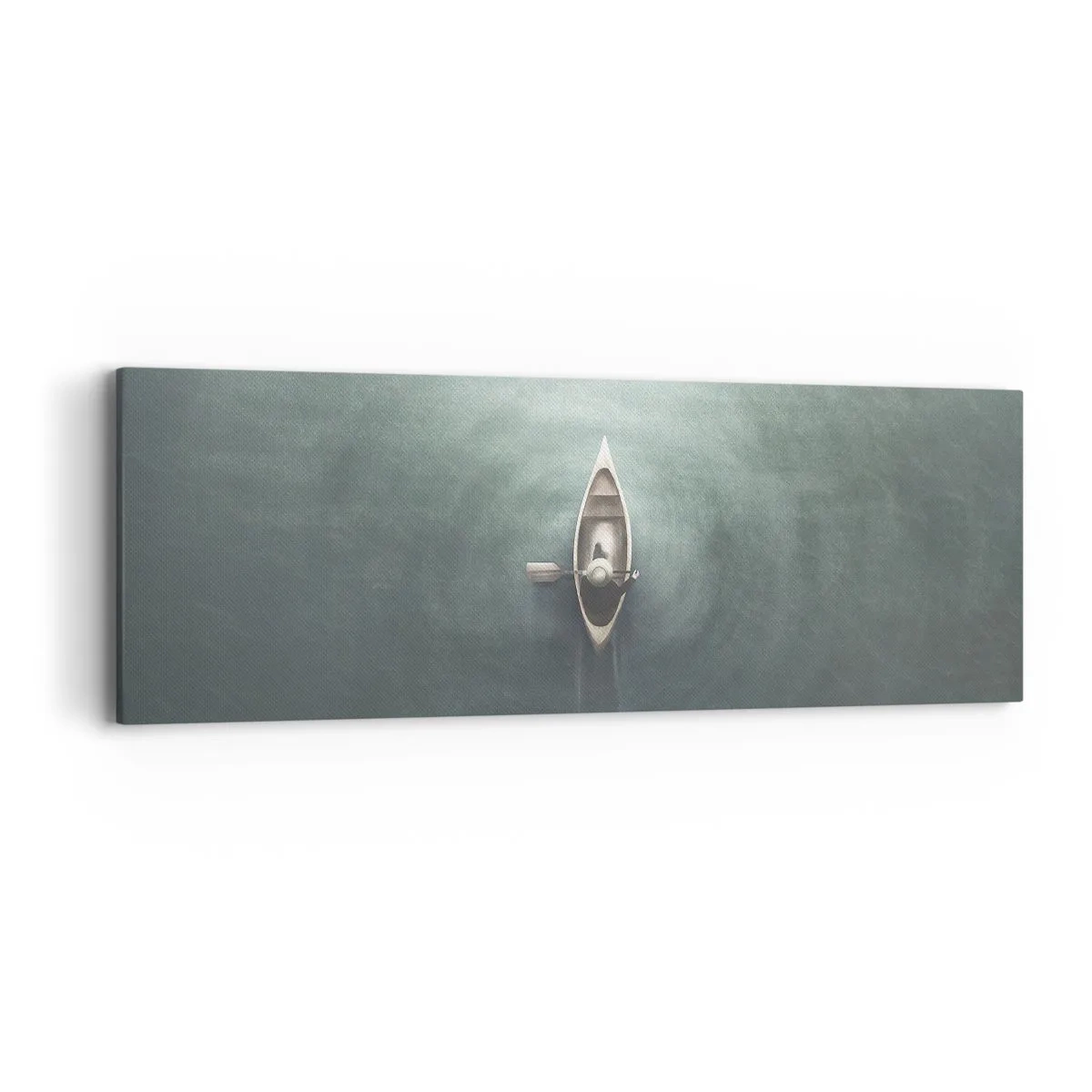 Vászonkép - Egy holdfényes tavon át - 90x30 cm