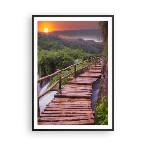 Poszter fehér keretben - Hihetetlen szépség - 70x100 cm