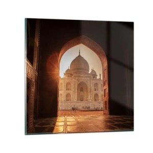 Üveg kép - A földöntúli szerelem emlékműve - 60x60 cm