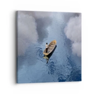 Vászonkép - Az élet - az utazás - az ismeretlen - 30x30 cm