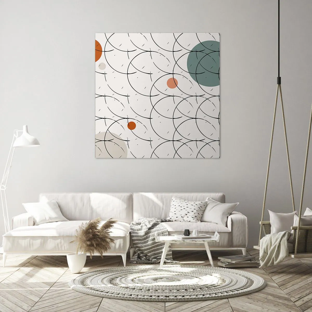 Vászonkép - A pop-art szellemében - 30x30 cm