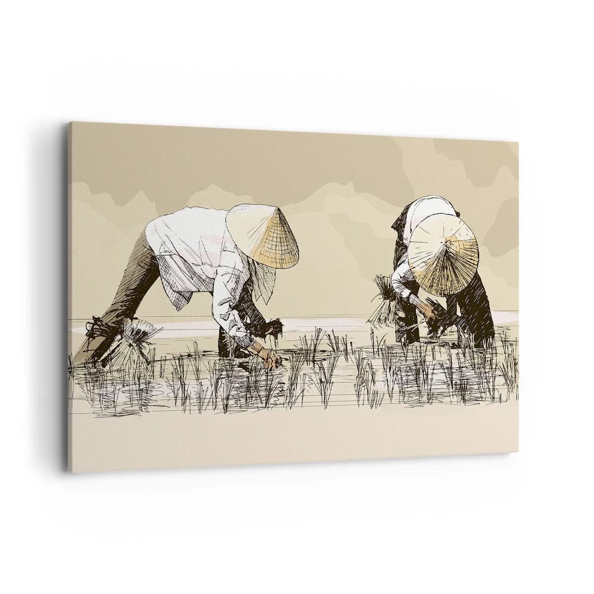 Vászonkép - Sikeres betakarítást - 100x70 cm