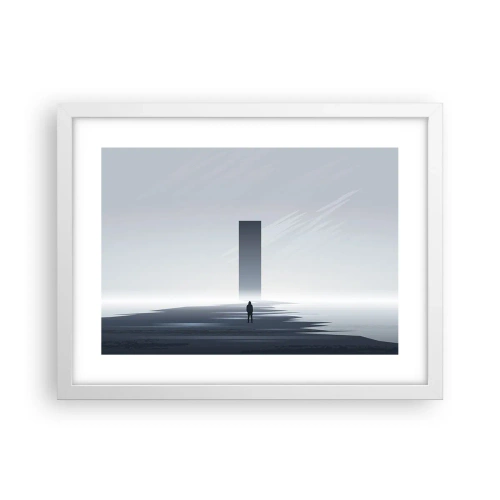 Poszter fekete keretben - Lehetőség vagy fenyegetés? - 40x30 cm