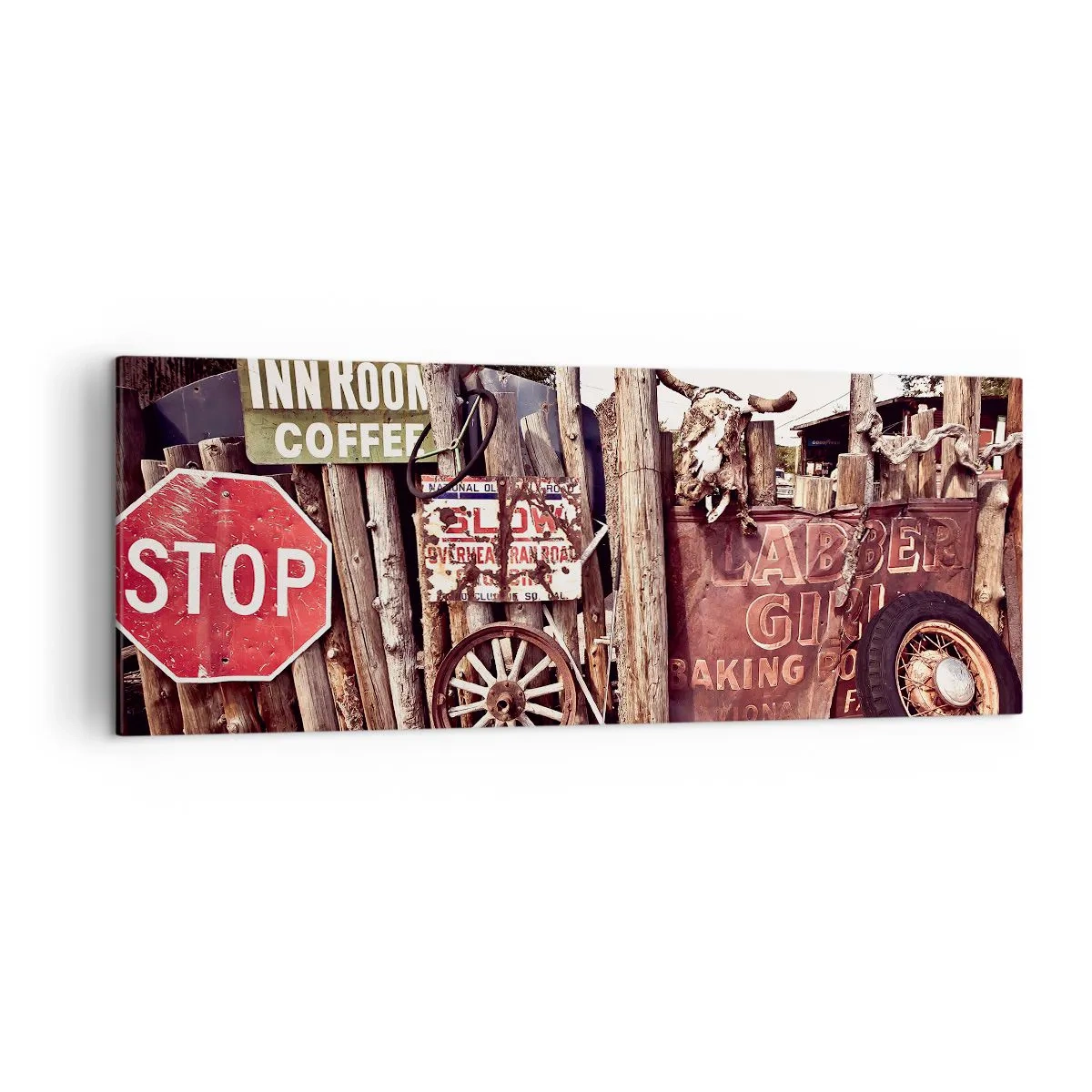 Vászonkép - És megállt az idő - 140x50 cm