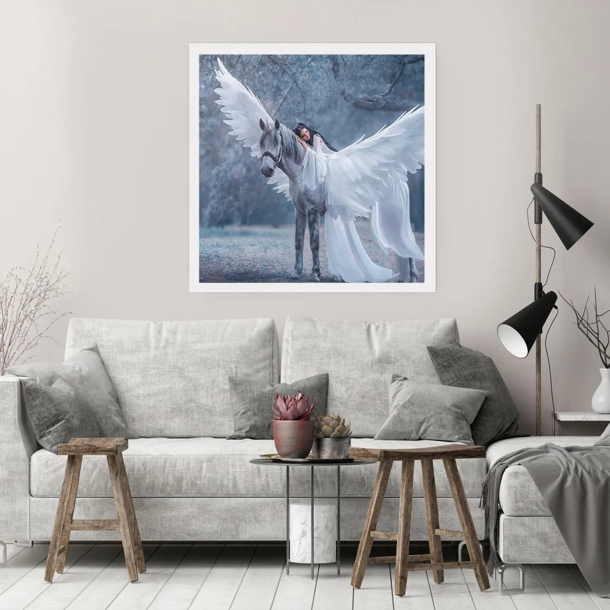 Poszter - Egy ihletett pillanat - 60x60 cm