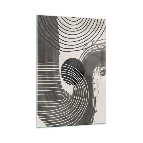 Üveg kép - Az ovális nyer - 80x120 cm