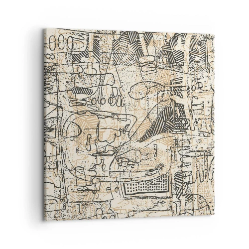 Vászonkép - Dekódolásra vár - 50x50 cm