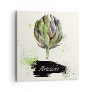 Vászonkép - Eviva zöldségek! - 70x70 cm