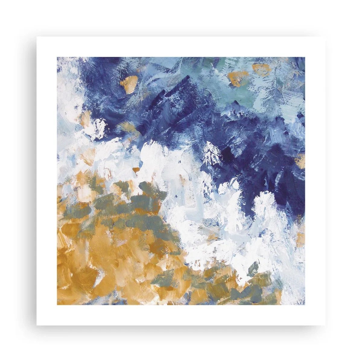 Poszter - Az elemek tánca - 50x50 cm