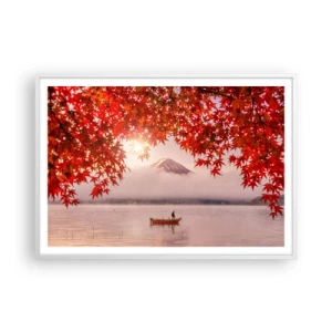 Poszter fekete keretben - Japán hangulatban - 100x70 cm