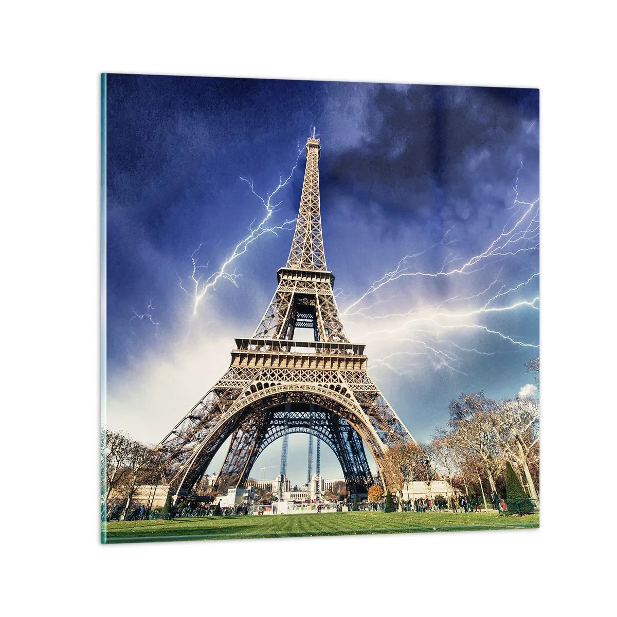 Üveg kép - A viharok uralkodója - 70x70 cm