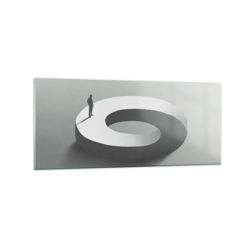 Üveg kép - És bölcsnek lenni - 120x50 cm