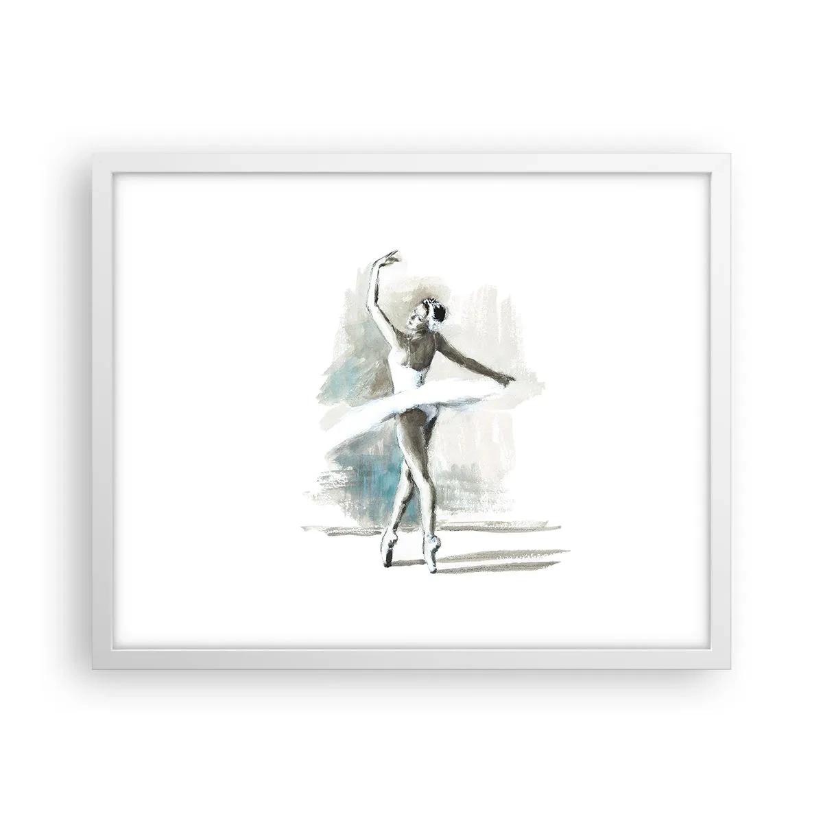 Poszter fekete keretben - Hattyúvá varázsolva - 50x40 cm