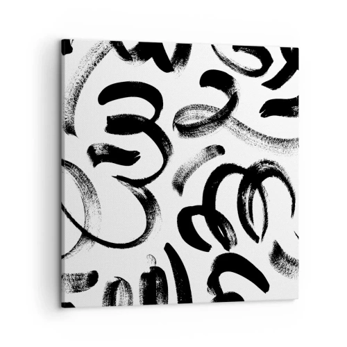 Vászonkép - Feketén-fehéren - 50x50 cm