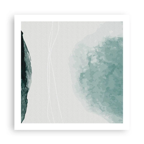 Poszter - Találkozás a köddel - 60x60 cm