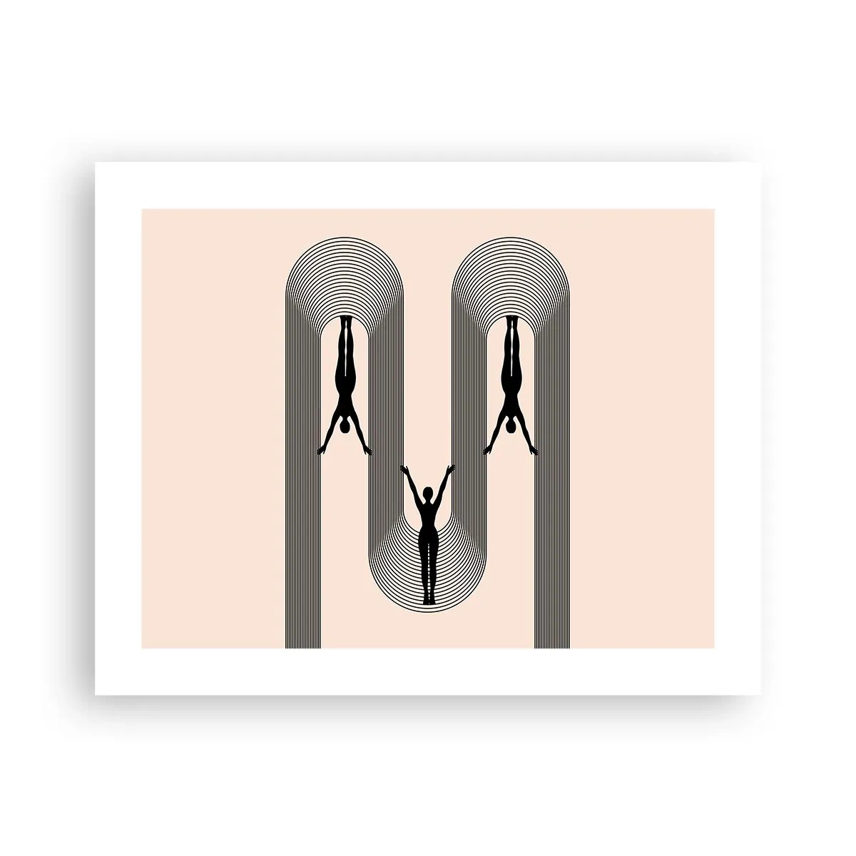 Poszter - Fejjel lefelé - 50x40 cm