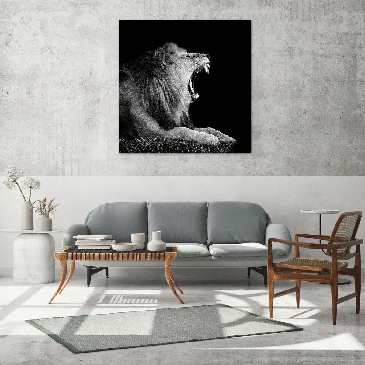 Üveg kép - Kétség nélkül - 50x50 cm