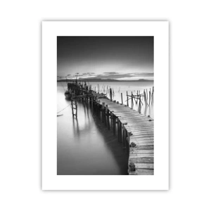 Poszter - Egy elfeledett part békéje - 30x40 cm