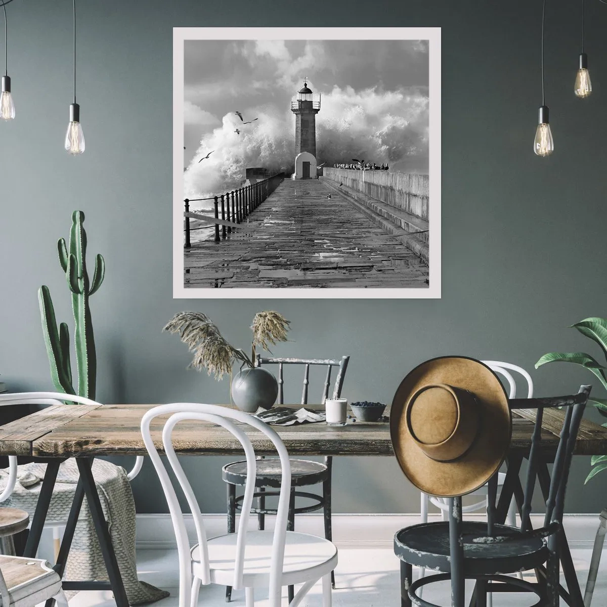 Poszter - Rettenthetetlen - 50x50 cm