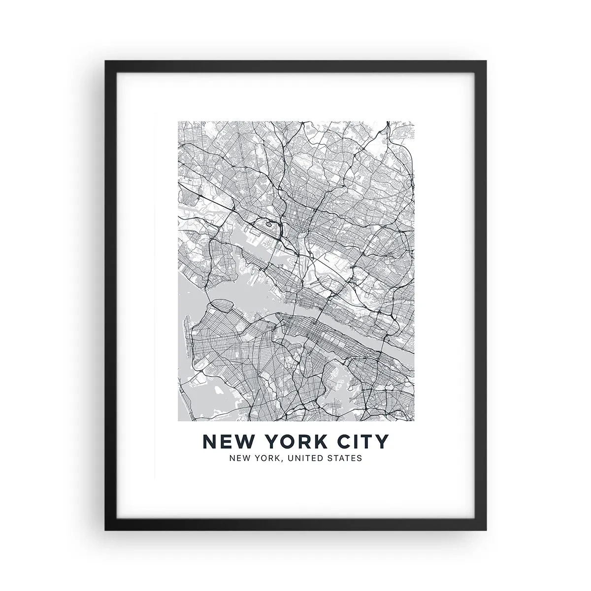 Poszter fehér keretben - Metropolisz anatómiája - 40x50 cm