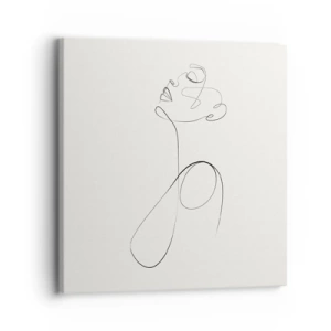 Vászonkép - Álmokban hurkolt - 30x30 cm