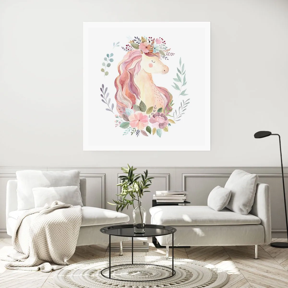 Poszter - Meghívás a tündérmesék világába - 40x40 cm