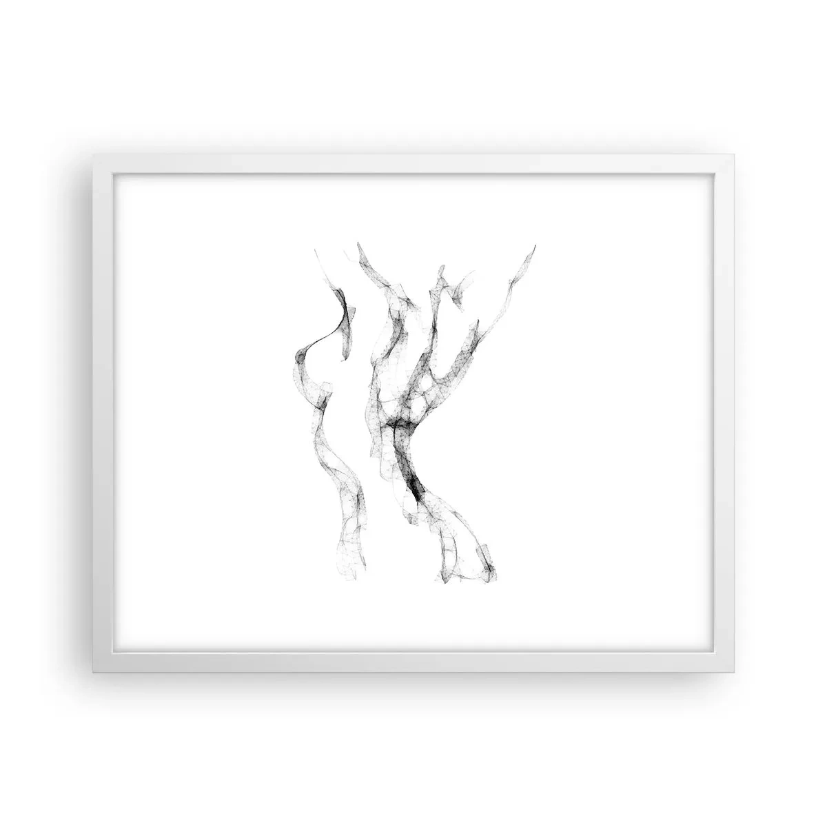 Poszter fekete keretben - Gyönyörű és erős - 50x40 cm