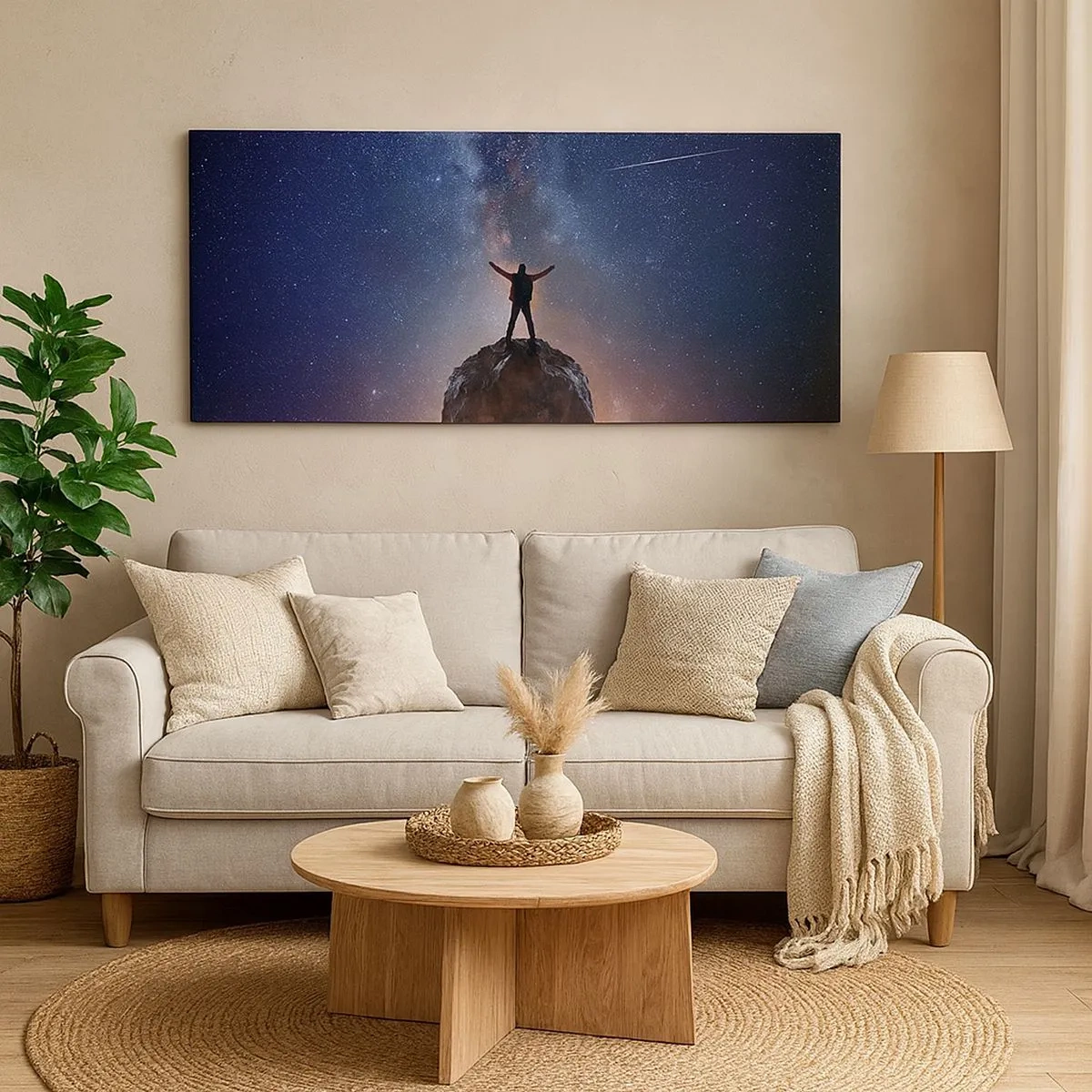 Vászonkép - Az erő velem van! - 100x40 cm